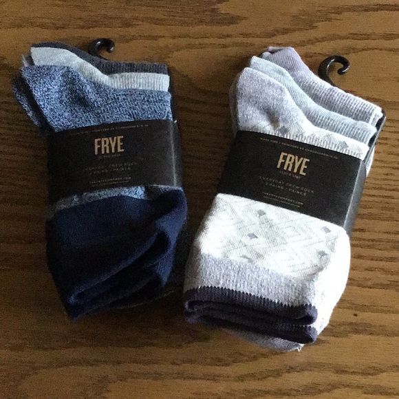 Frye Socks Ladies 6 pairs (2 3-packs) NEW